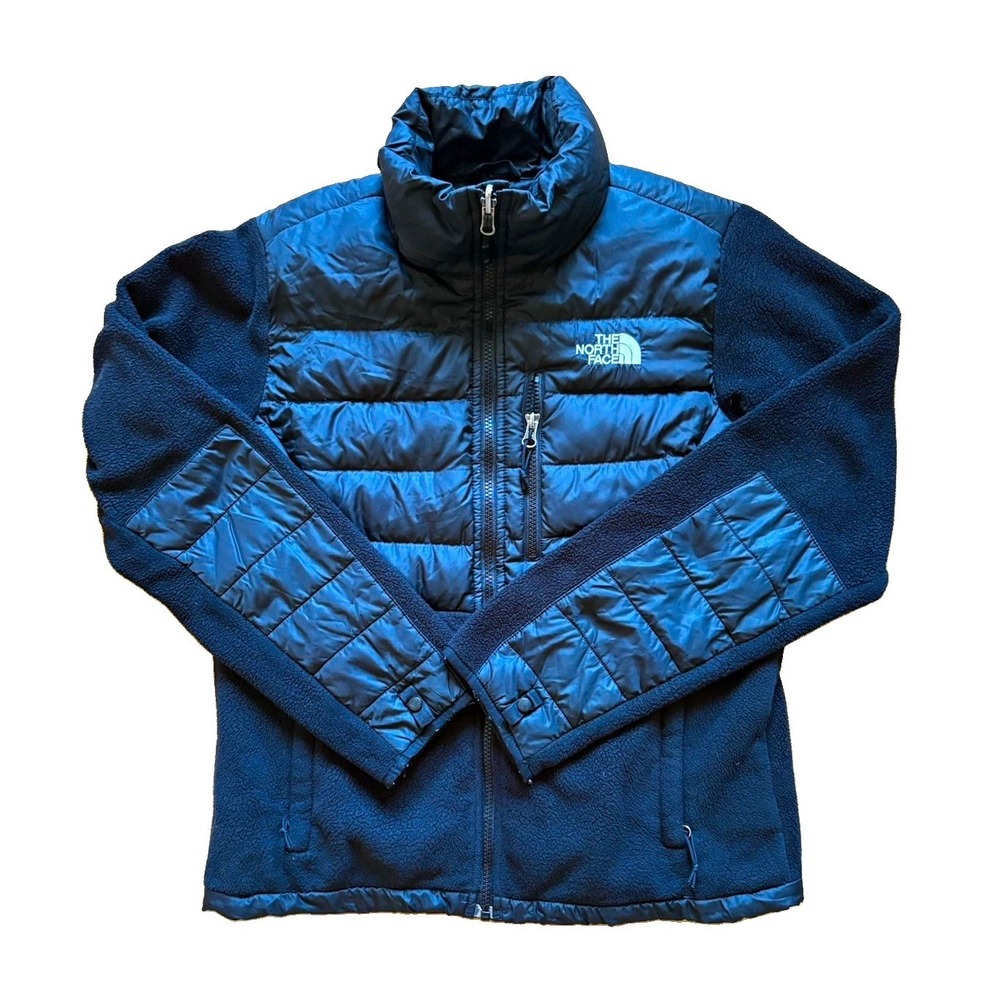 The North Face Denali Jacket Womens M Black Full Zip Pockets Outdoor Regular Fit